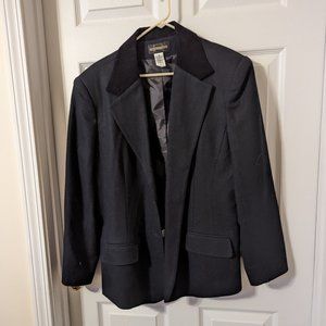 Women's black blazer size 16, wool